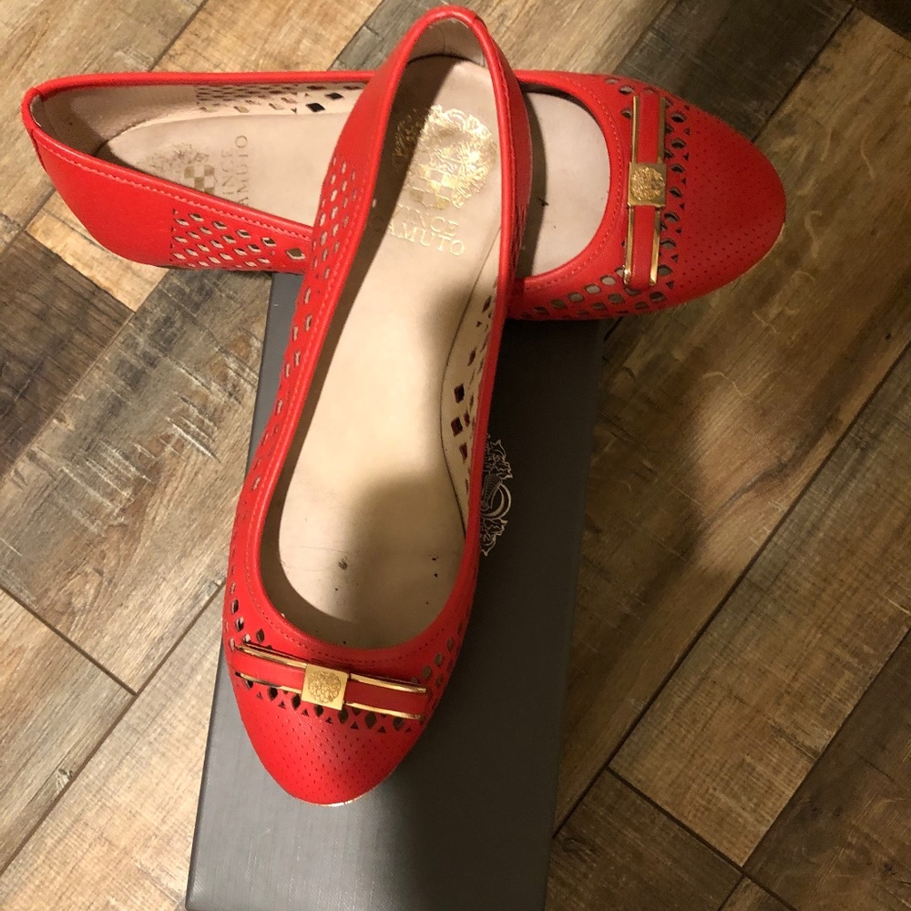 Vince Camuto Celindan Perforated Ballet Flats